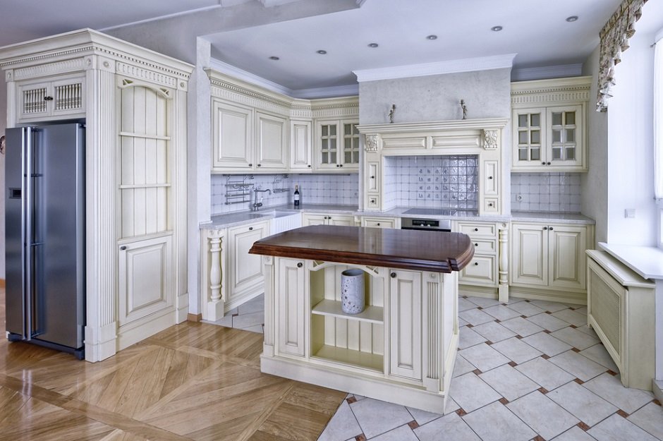 moderne landhausküche 