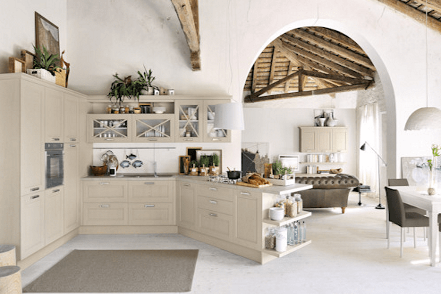 geschlossene oder offene küche